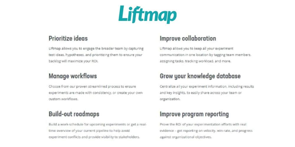 features of lifmap cro tool