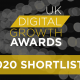 Accelerate shortlist UK Digital Growth Awards