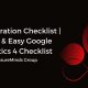 GA4 Migration Checklist Quick & Easy Google Analytics 4 Checklist