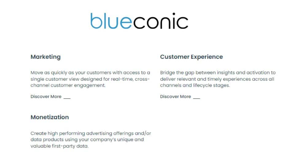 features of blueconic