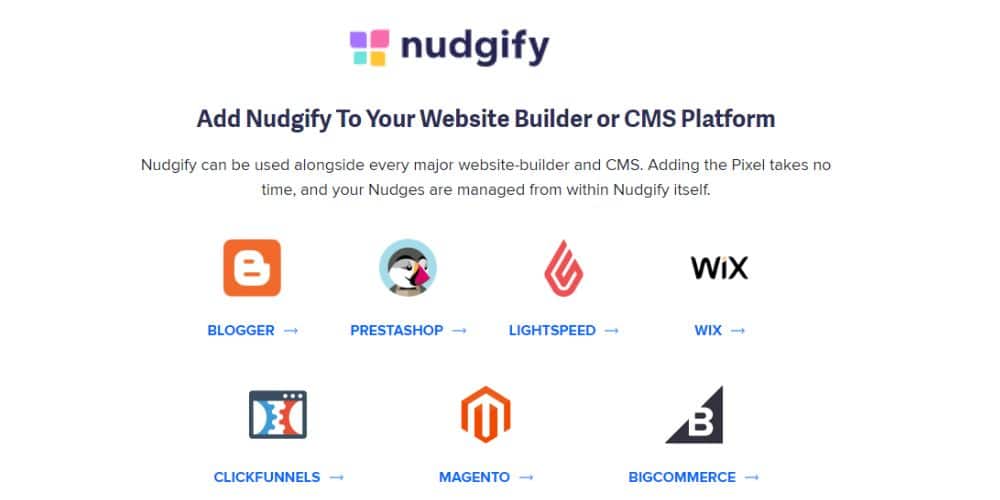 features of nudgify