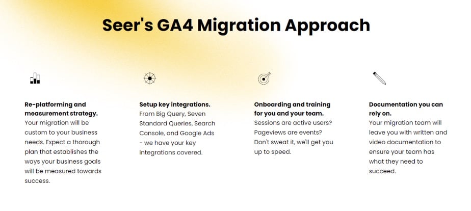 GA4 Migration approach