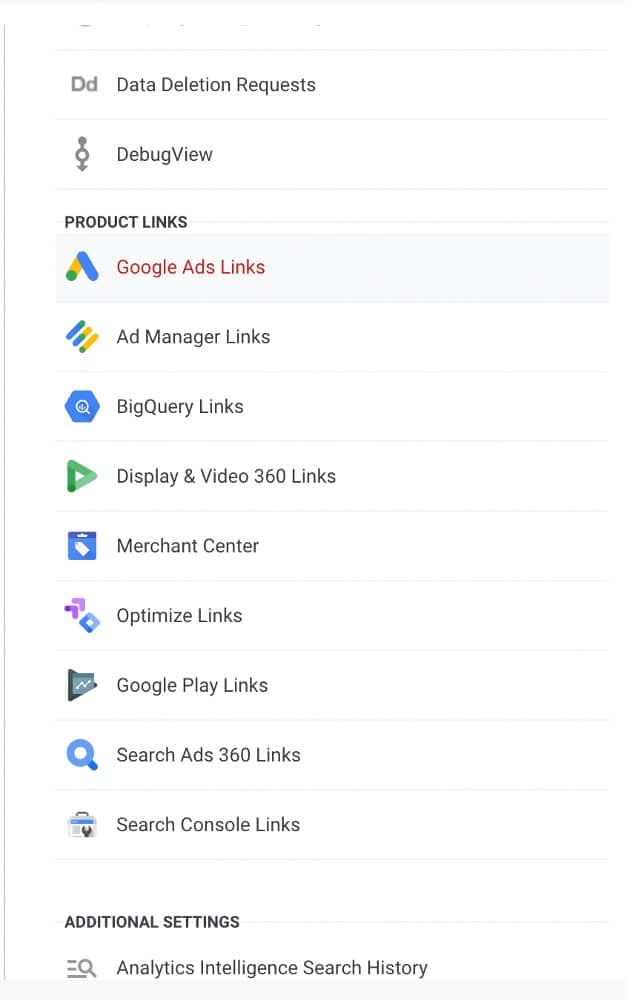 Connecting Google Ads