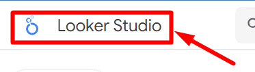 logo of google looker studio