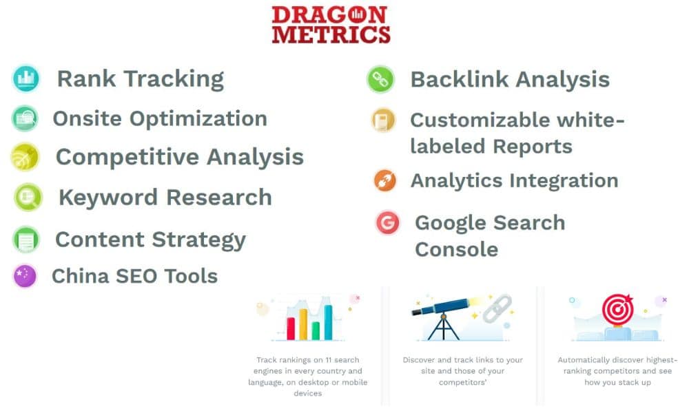 features of dragon metrics