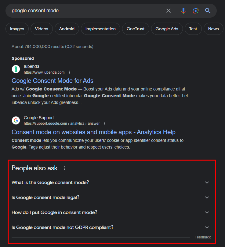 people also asked google