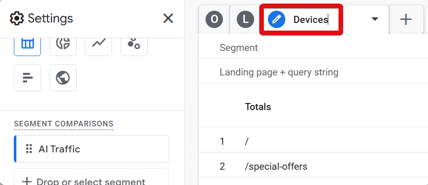 Duplcating and renaming a ga4 report