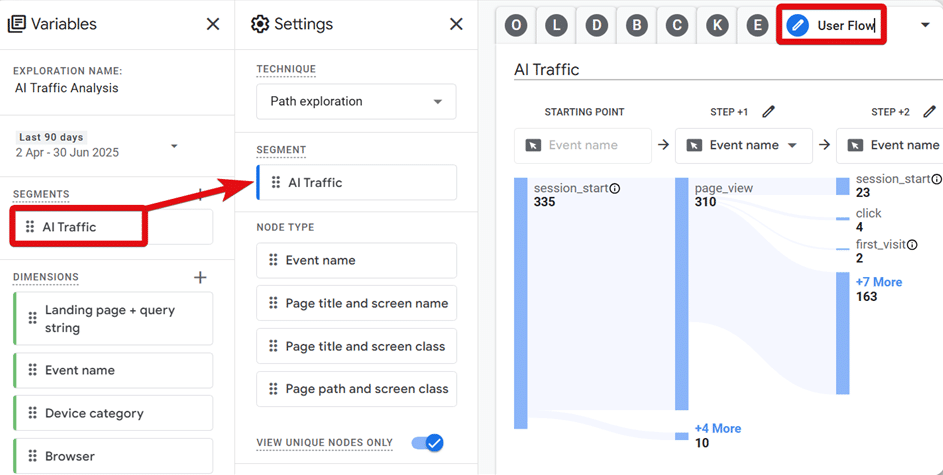 Renaming the funnel exploration reoprt